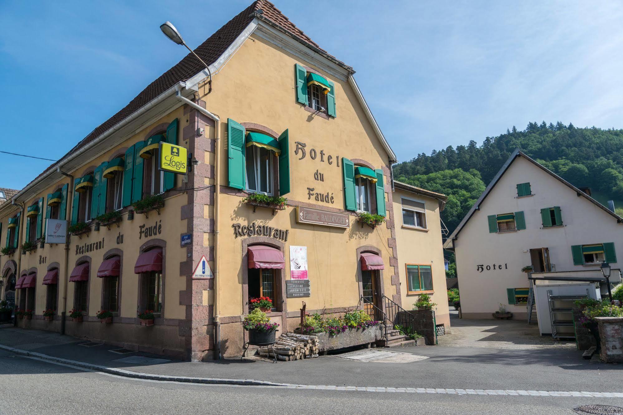 Hotel Restaurant Du Faudé Lapoutroie Exterior foto